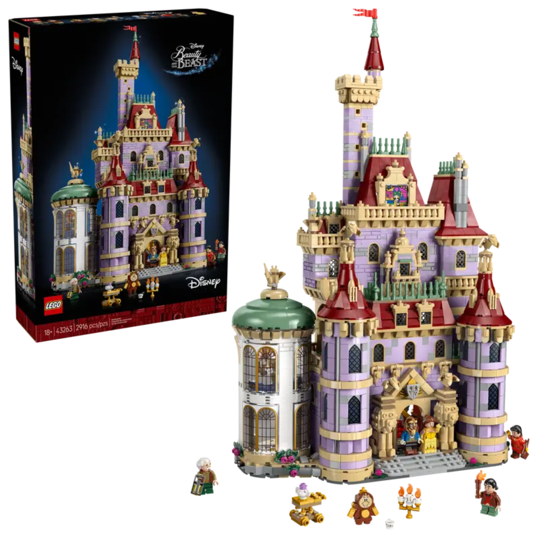 LEGO® | Disney: Beauty and the Beast Castle (43263)