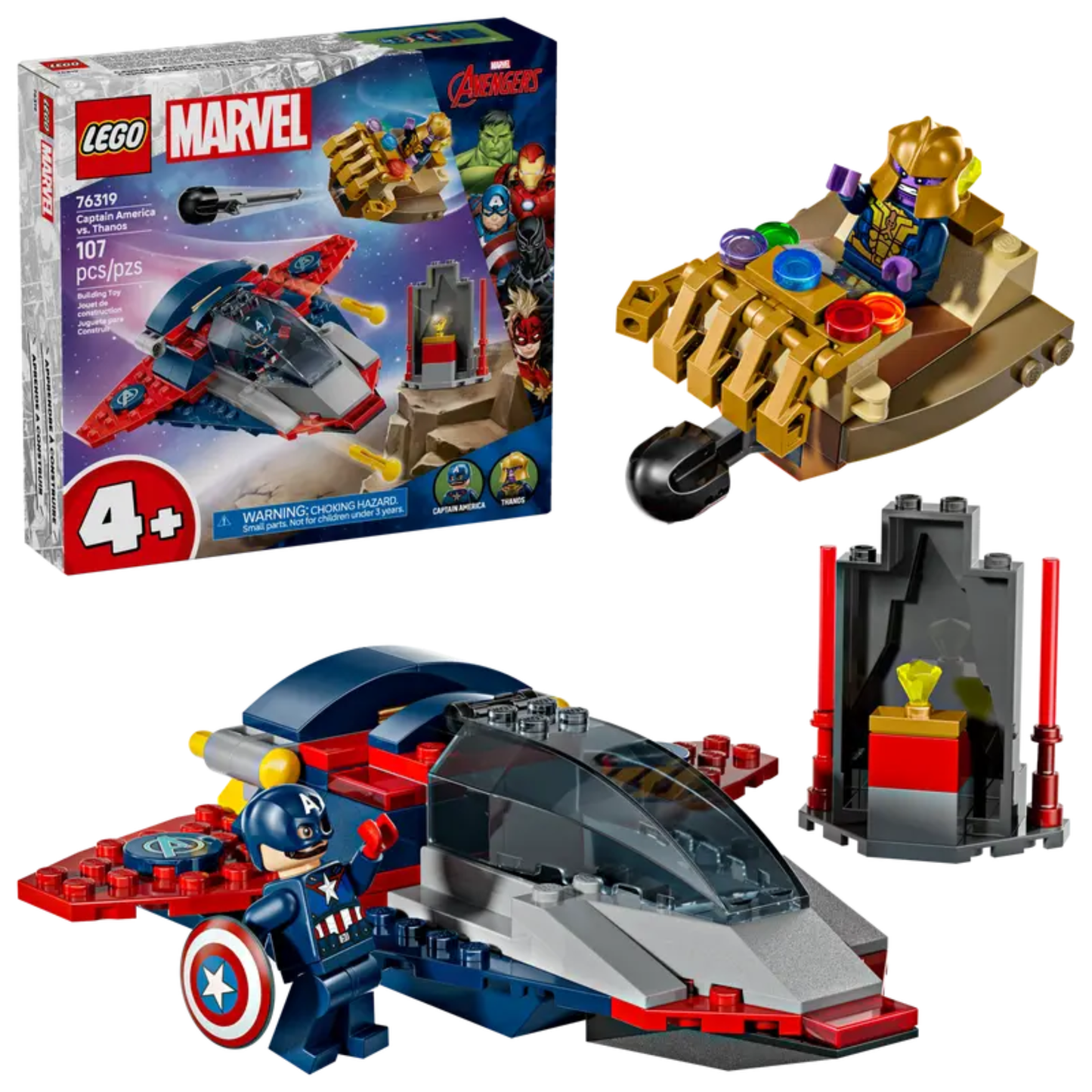 LEGO® | Marvel: Captain America vs. Thanos (76319)