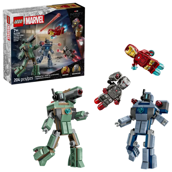 LEGO® | Marvel: Iron Man & War Machine vs. Hammer Drones (76320)