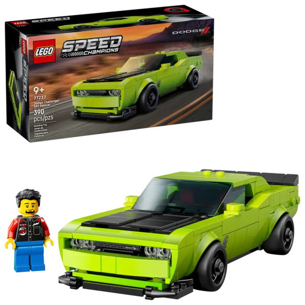 LEGO® | Speed Champions: Dodge Challenger SRT Hellcat Sports Car (77237)