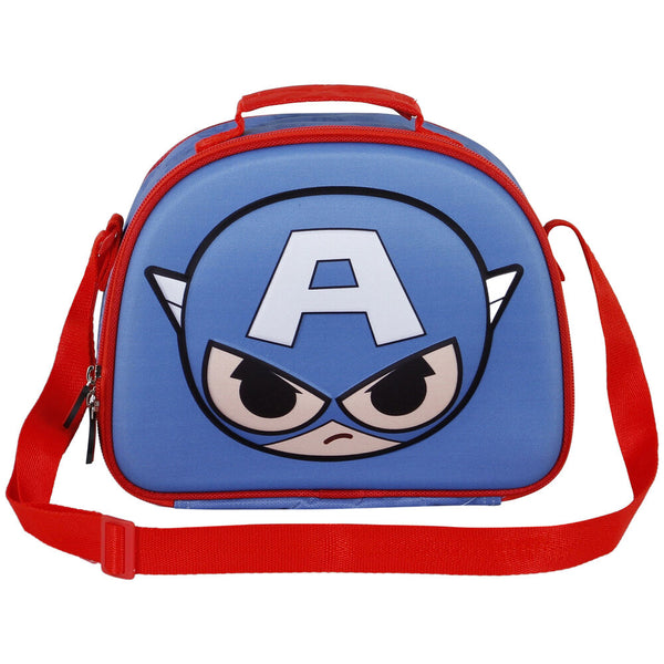 Marvel Captain America Lunchbag 3D Bobblehead