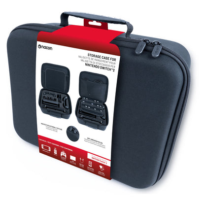 Nacon Storage Case XXL for Nintendo Switch 2 accessory compartments