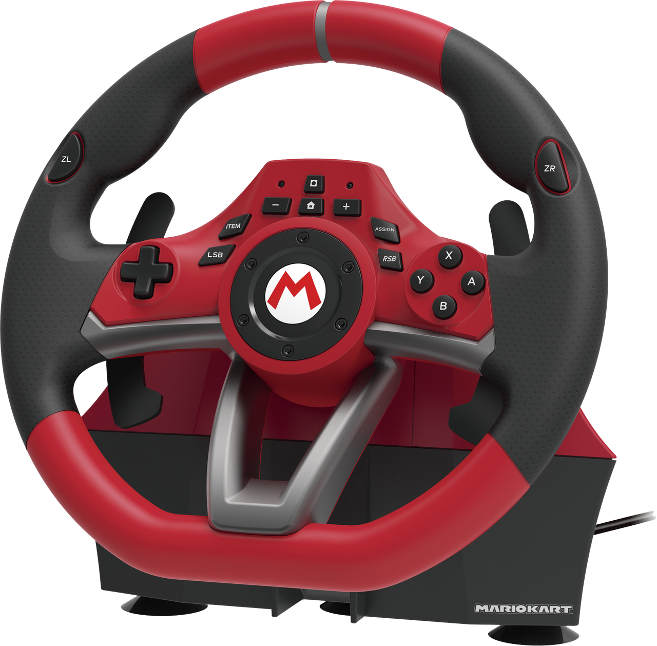 HORI Mario Kart Racing Wheel Pro Deluxe front view