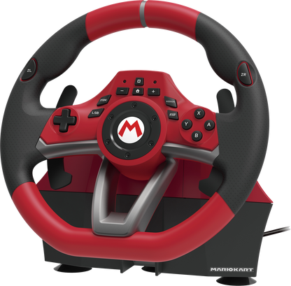 HORI Mario Kart Racing Wheel Pro Deluxe front view