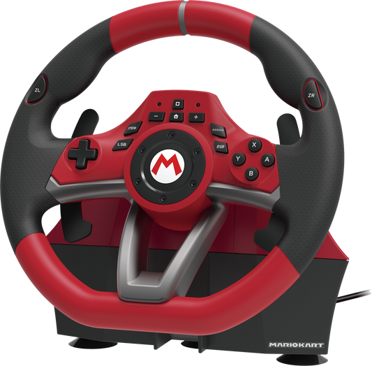 HORI Mario Kart Racing Wheel Pro Deluxe front view