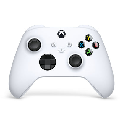 Microsoft Xbox Wireless Controller in Robot White - front view