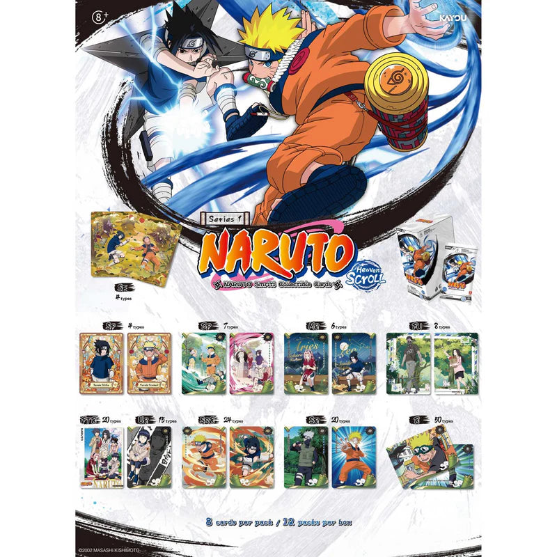 Naruto: Smriti Collectible Cards – Heaven Scroll 001B