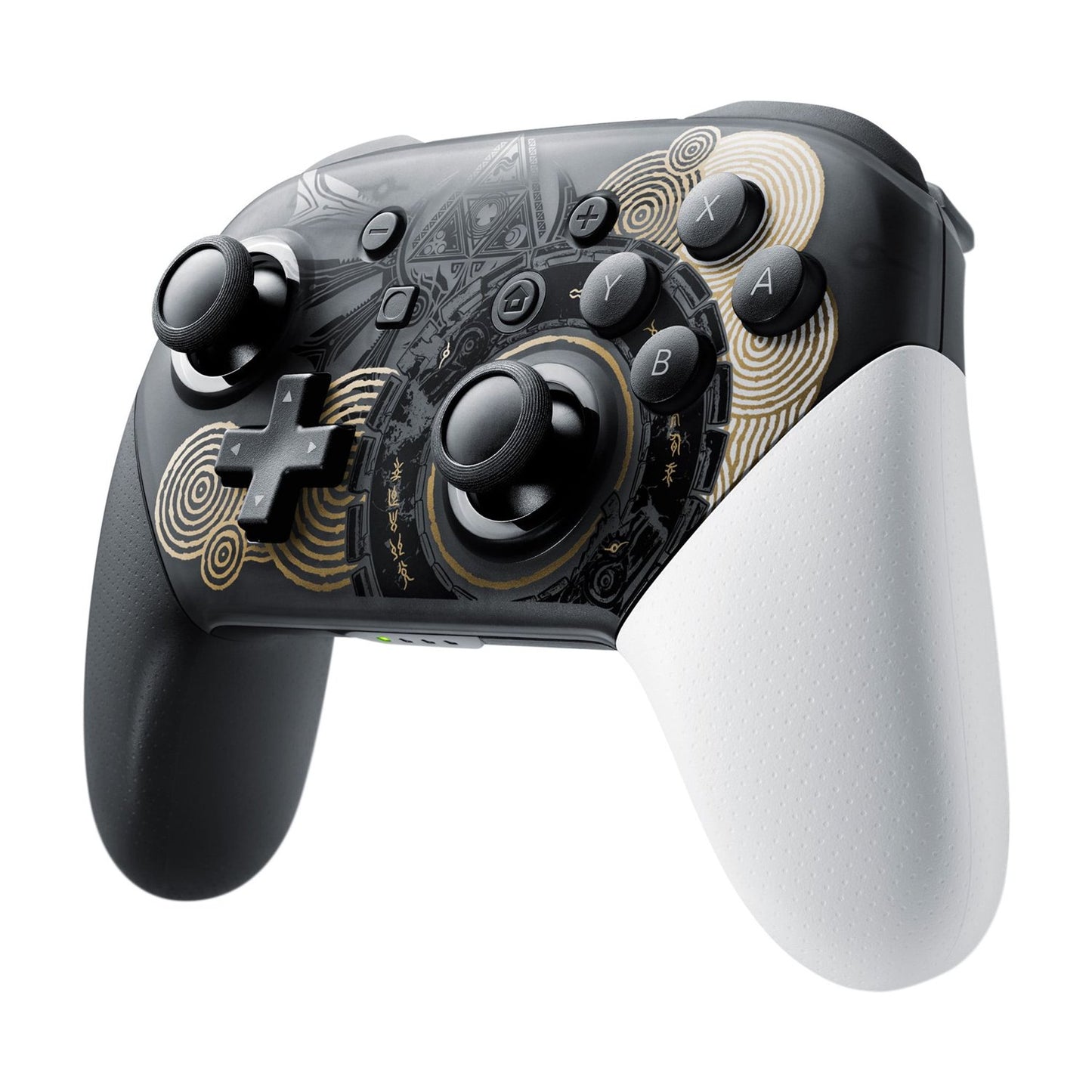 Nintendo Switch Pro Controller - The Legend of Zelda Tears of the Kingdom front angled view