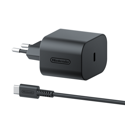 Nintendo Switch 2 AC Adapter EUR with USB-C cable