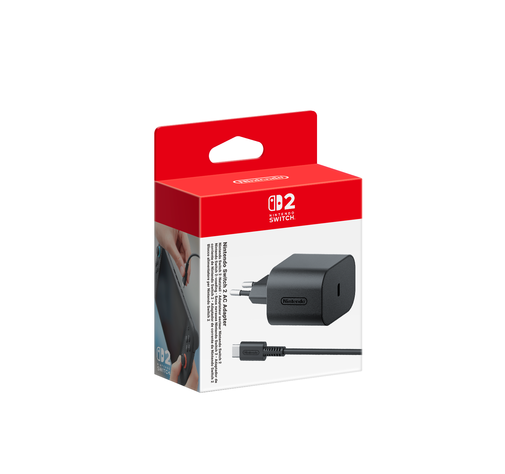 Nintendo Switch 2 AC Adapter EUR packaging