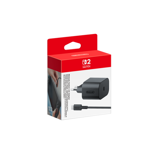 Nintendo Switch 2 AC Adapter EUR packaging