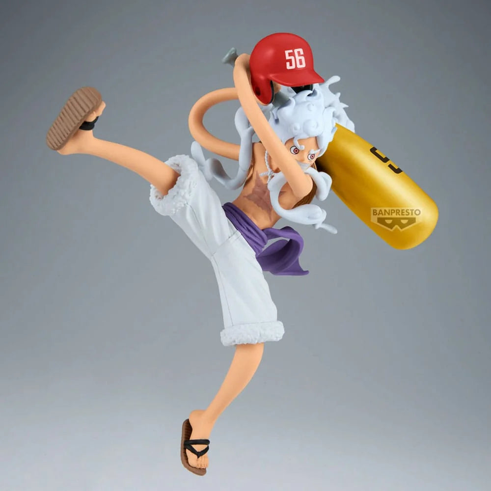 One Piece Battle Record Collection PVC Statue Monkey D. Luffy Gear5 II 17 cm 4573102711885