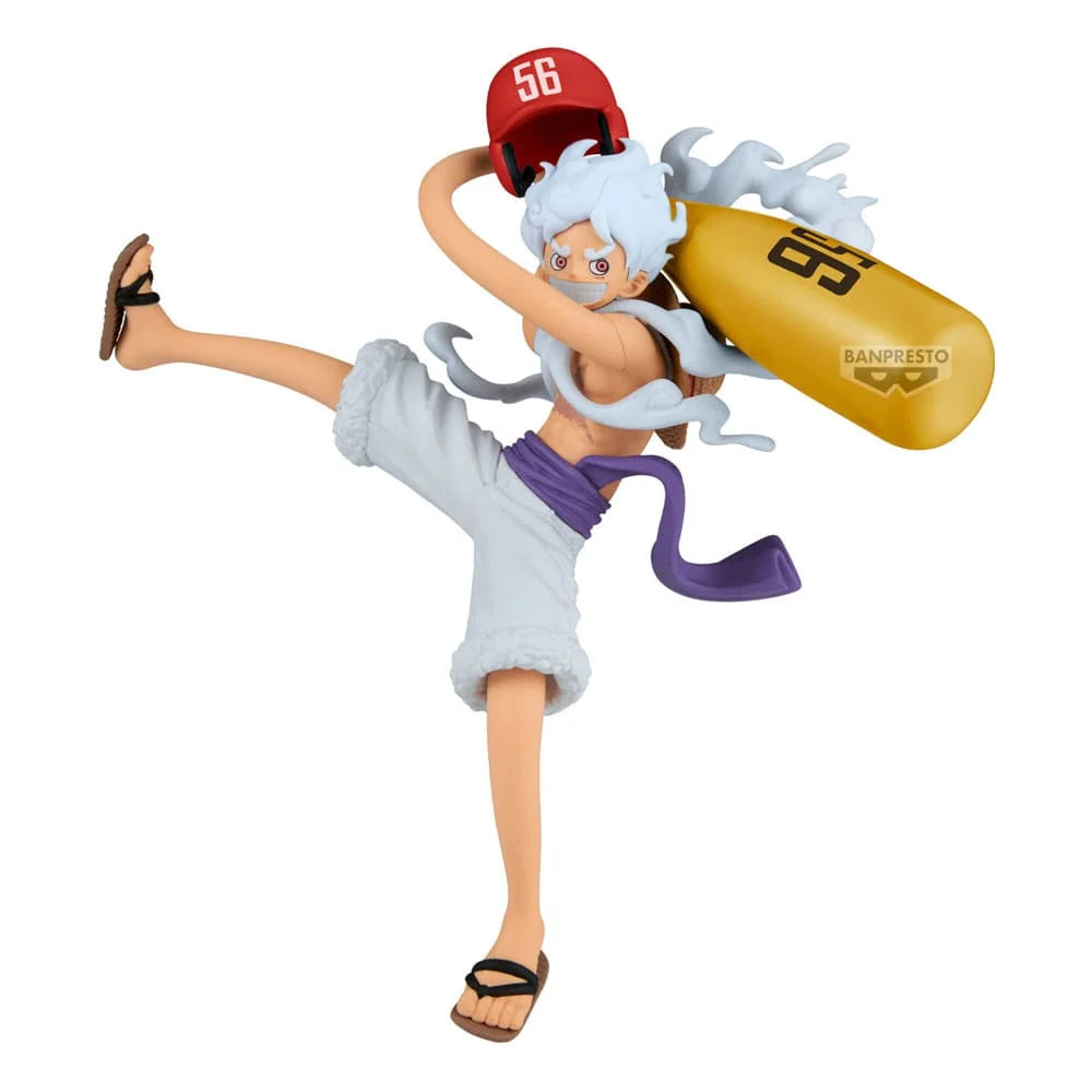 One Piece Battle Record Collection PVC Statue Monkey D. Luffy Gear5 II 17 cm 4573102711885