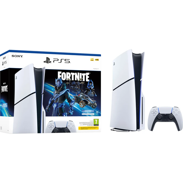 PlayStation Slim Disc 1TB Fortnite Cobalt Star