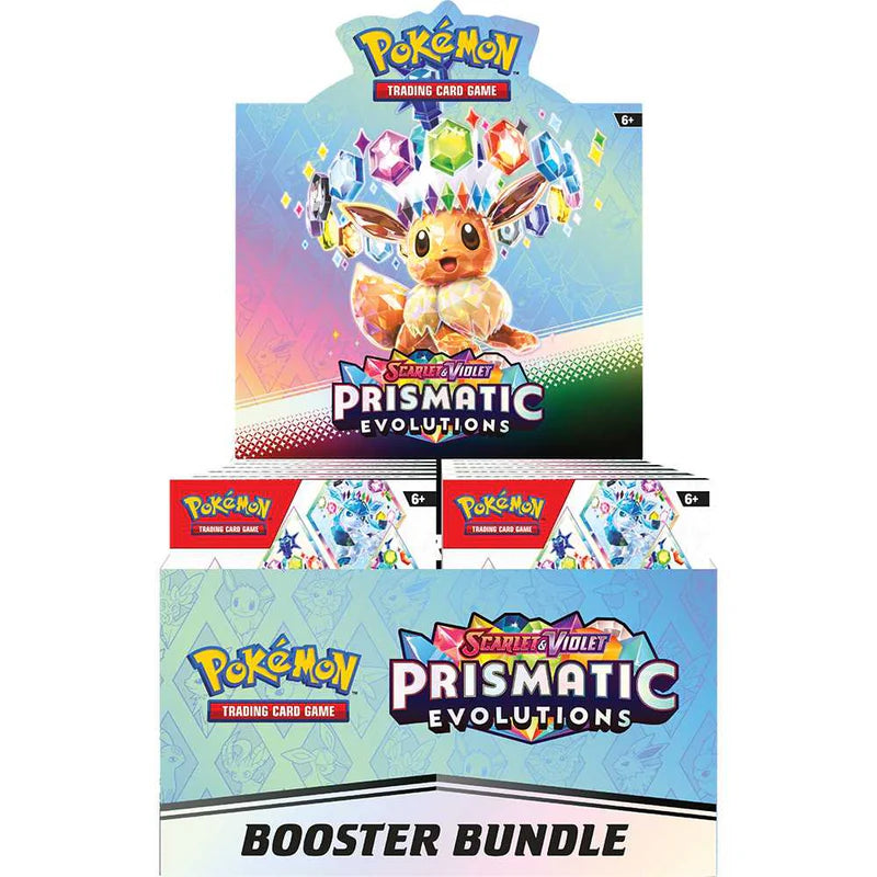 Pokemon TCG: Scarlet & Violet 8.5 - Prismatic  Evolution - Booster Bundle