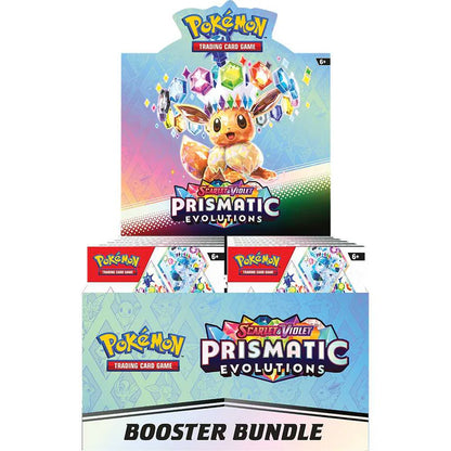 Pokemon TCG: Scarlet & Violet 8.5 - Prismatic  Evolution - Booster Bundle