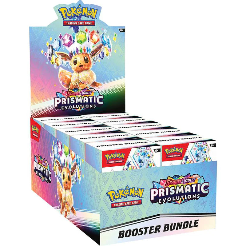 Pokemon TCG: Scarlet & Violet 8.5 - Prismatic  Evolution - Booster Bundle