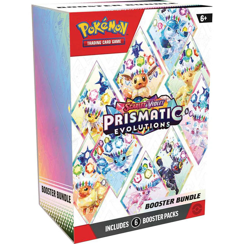 Pokemon TCG: Scarlet & Violet 8.5 - Prismatic  Evolution - Booster Bundle
