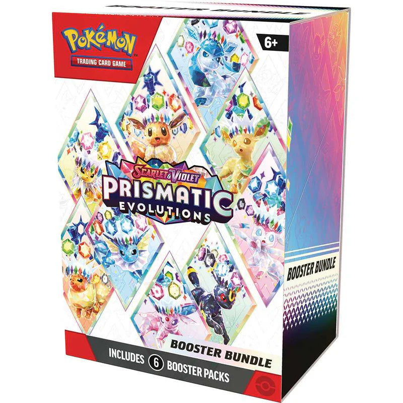 Pokemon TCG: Scarlet & Violet 8.5 - Prismatic  Evolution - Booster Bundle
