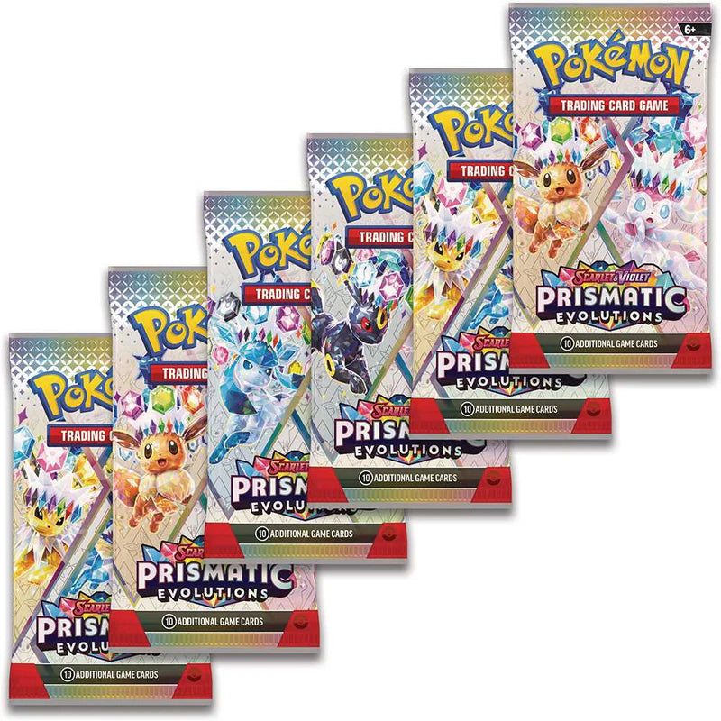 Pokemon TCG: Scarlet & Violet 8.5 - Prismatic  Evolution - Booster Bundle