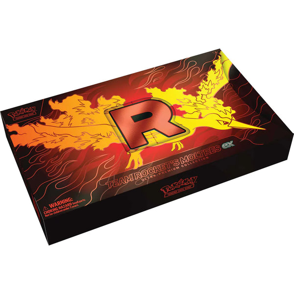 Pokemon TCG: Team 4 Rocket's Moltres ex Ultra-Premium Collection (Retail Exclusive)