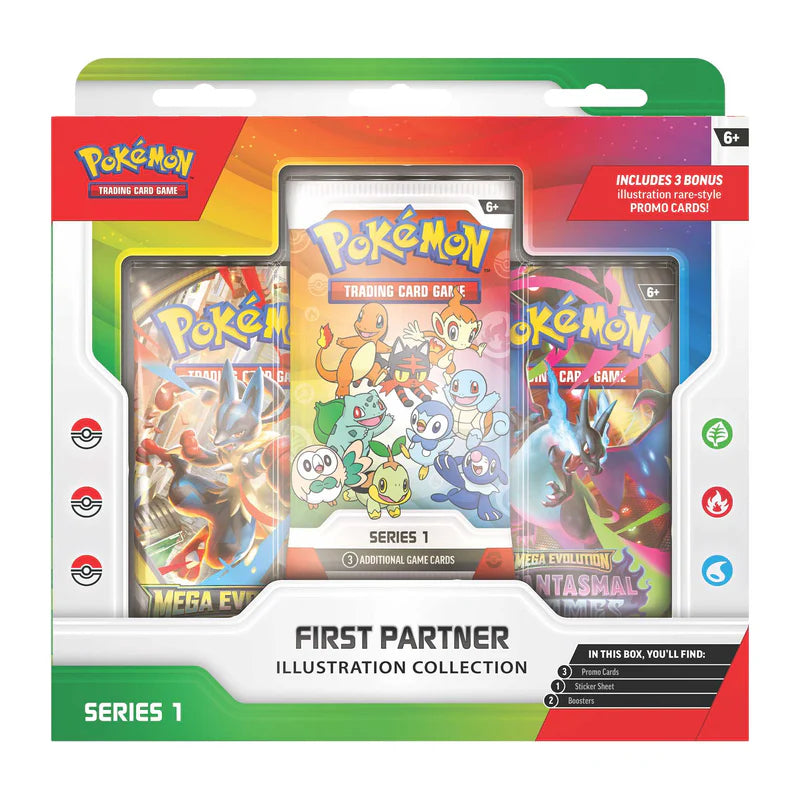 Pokemon TCG: First Partner Illustration Collection - Series 1