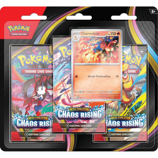 Pokémon TCG: Mega Evolution – Chaos Rising 3-Pack