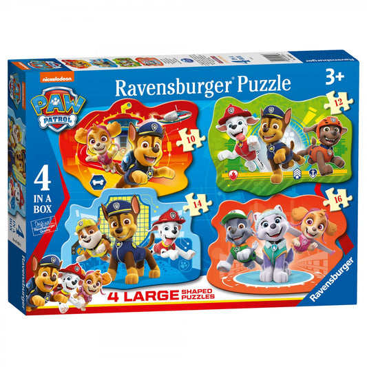 Ravensburger Paw Patrol 4 in a Box Jigsaw Puzzle