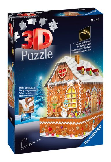 Ravensburger Gingerbread House 216 Piece 3D Puzzle