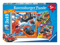 Ravensburger Hot Wheels 3x49 Piece Jigsaw Puzzle