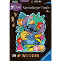 Ravensburger | Shaped Disney Stitch, Wooden 150pc