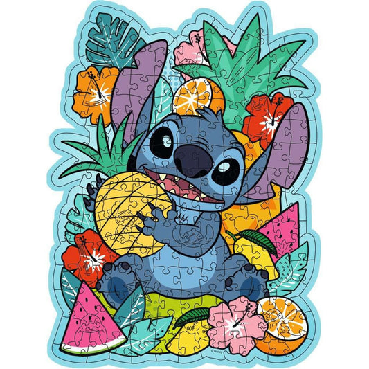 Ravensburger | Shaped Disney Stitch, Wooden 150pc