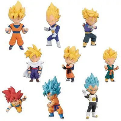 Dragon Ball Minifigures: WCF S7 Super Saiyan Collection