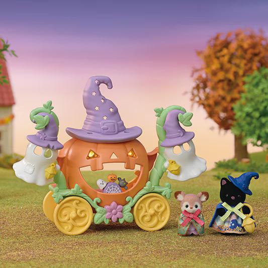Pumpkin Carriage Playset - 4