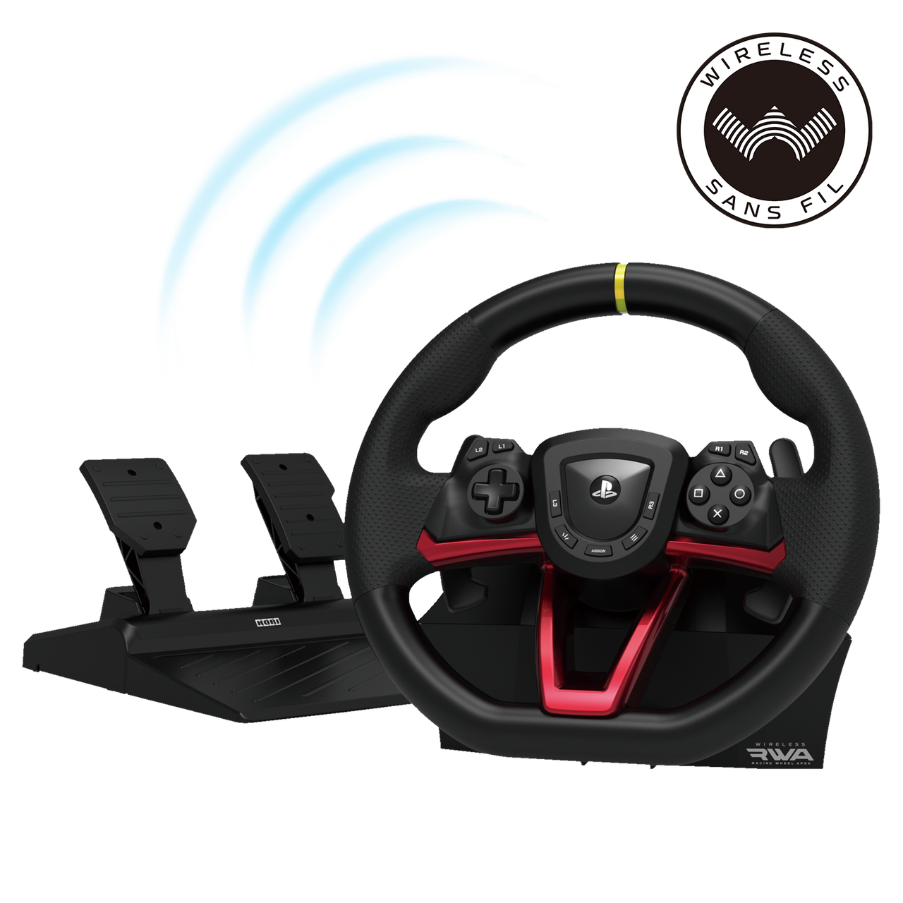 HORI Wireless Racing Wheel APEX with pedals