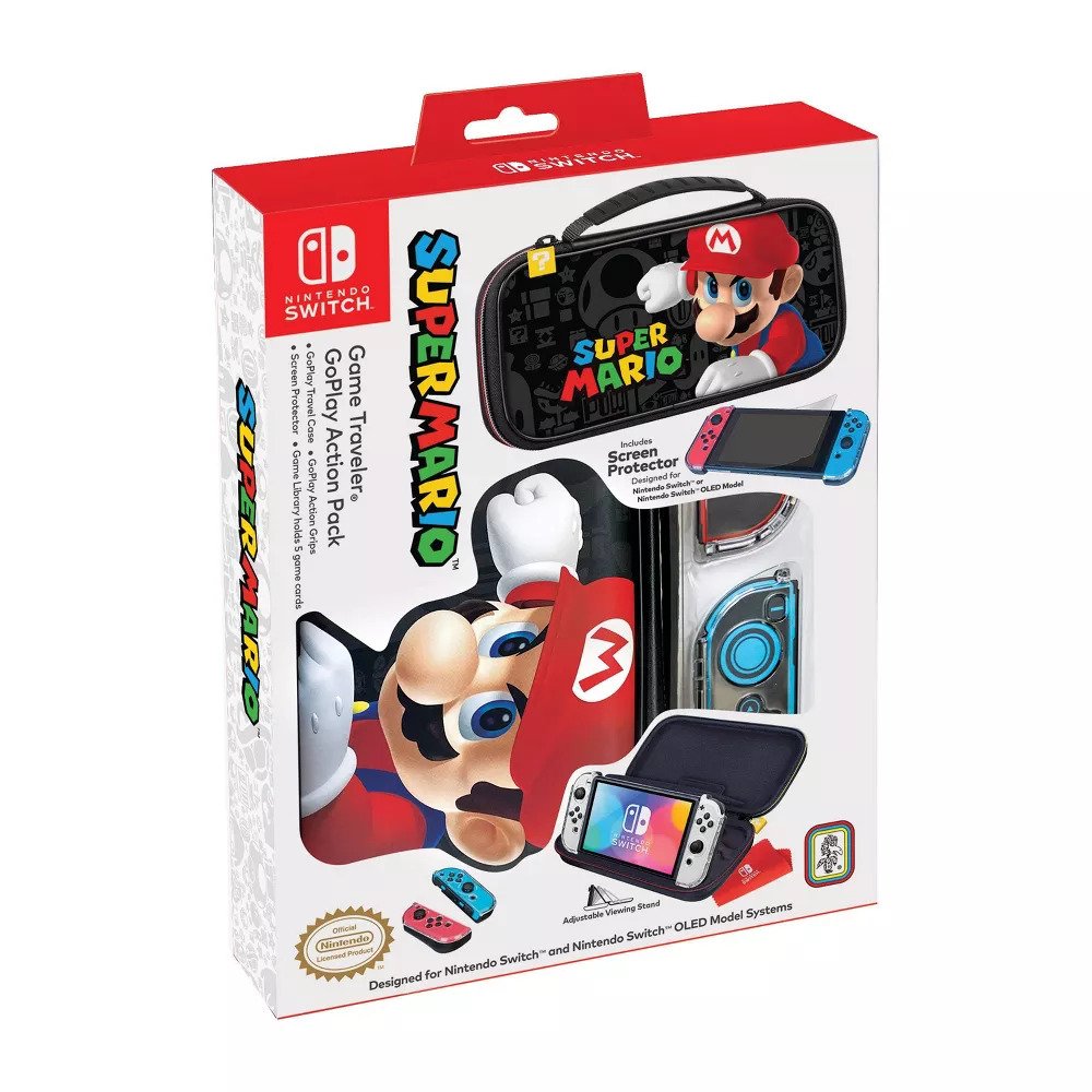 Super Mario Game Traveler GoPlay Action Pack NNS53AP packaging
