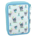 Stitch Double-Zip Pencil Case - GIM DOUBLE CASE STITCH BRUSH IT OUT 342-03100 - Image 2