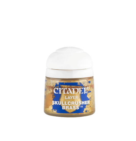 Citadel Layer Skullcrusher Brass paint pot