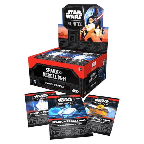 Star Wars: Unlimited Spark of Rebellion Booster Display