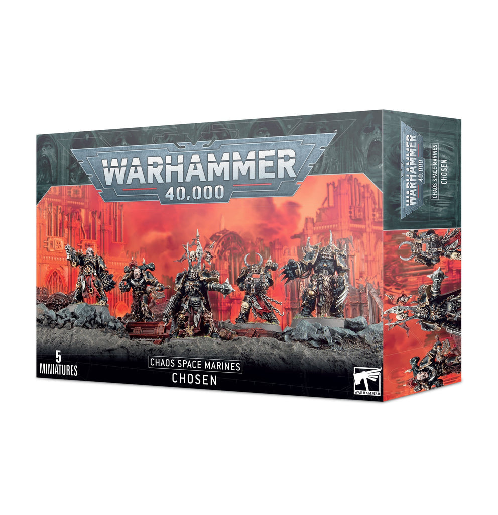 Warhammer 40,000 Chaos Space Marines Chosen box art