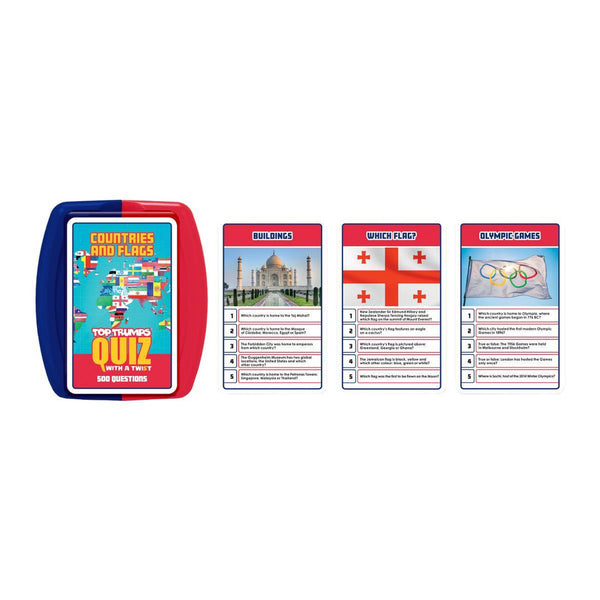 Top Trumps Quiz: Countries & Flags