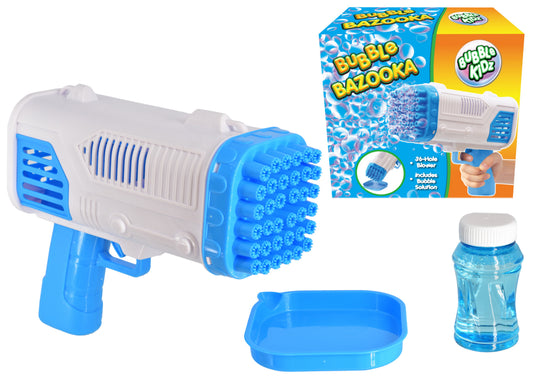 Bubble Bazooka B/O 36 Blowers In Colour Box