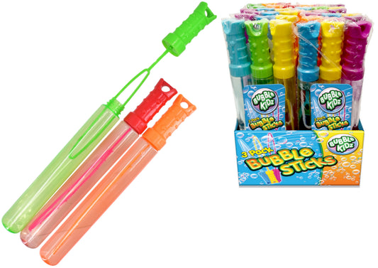 3 Pack Bubble Sticks (3x60ml)