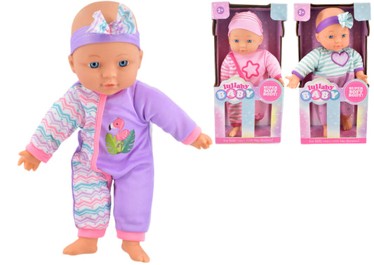12" / 30cm Soft Baby Doll In Open Touch Box