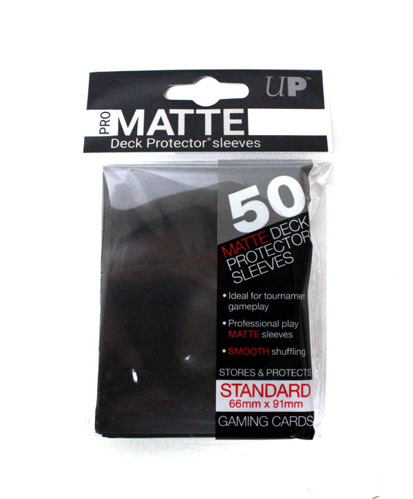 Ultra Pro - Standard Pro Matte Card Sleeves 50pk - Black