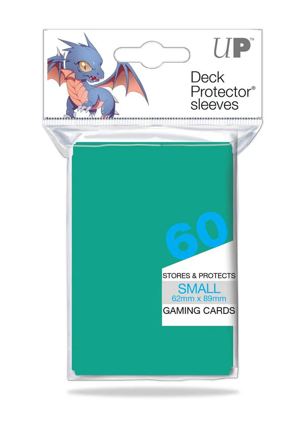 Ultra Pro: Small Deck Protectors - Aqua (60 ct.)