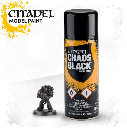 WARHAMMER SPRAY:CHAOS BLACK