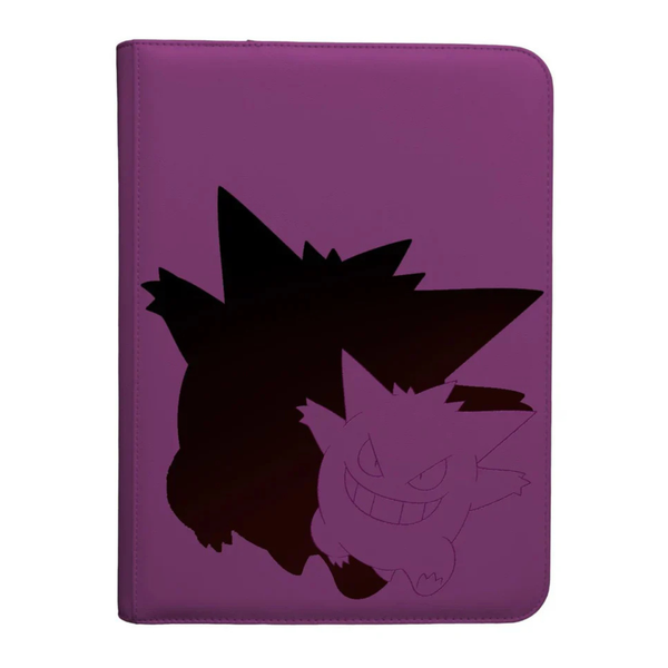 Ulltra Pro Pokemon Elite Series Gengar 9-Pocket Zippered PRO Binder 360