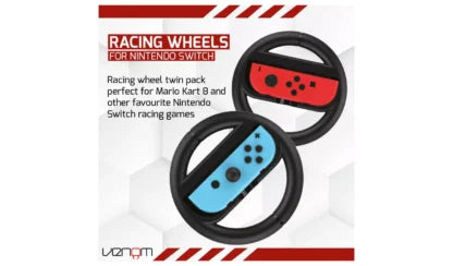 Venom Switch racing wheel twin pack front view