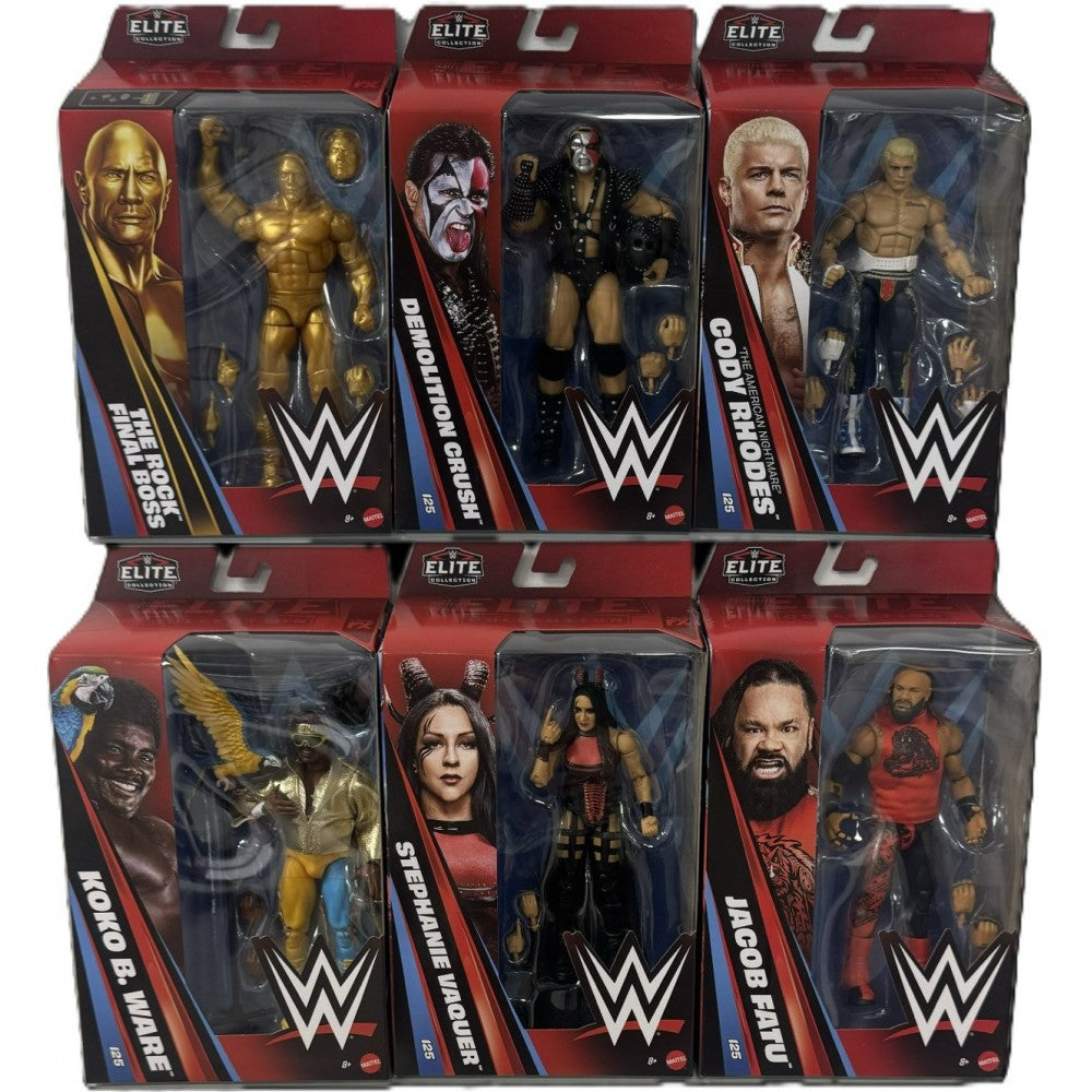 WWE Elite Collection Series 125 6-Inch Figure Assortment